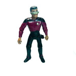 Star Trek The Next Gen Lieutenant Geordi La Forge Action Figure 1993 Playmates